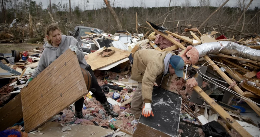 6 killed, houses damaged in Alabama as tornado rips through southeast US