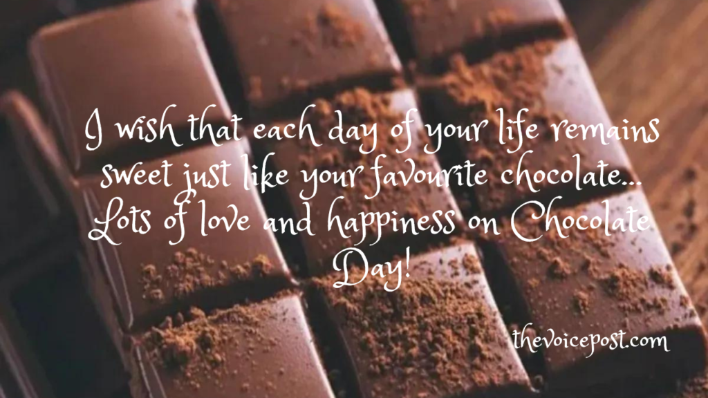 Chocolate Day Messages, Wishes and Quotes