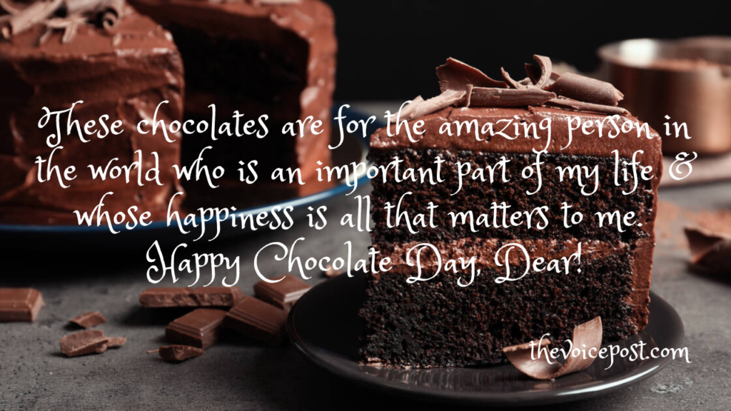 Chocolate Day Messages, Wishes and Quotes