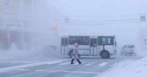 In this Russian city, temperature breached past minus 50 degrees