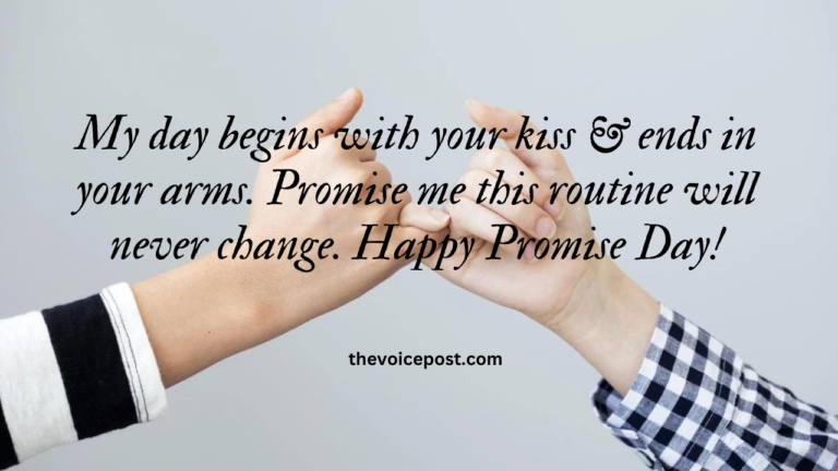 Happy Promise Day 2023: Quotes, Wishes and Messages - The Voice Post