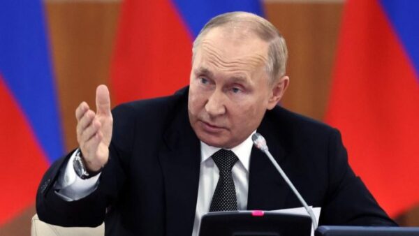 Vladimir Putin's speech met with awkward silence. He was expecting…
